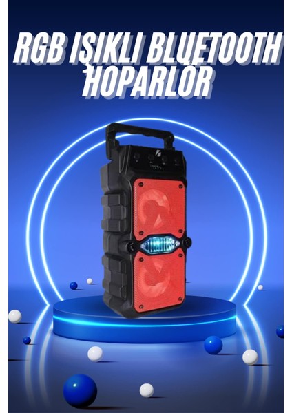Zeroshop Ses Bombası Kablosuz Bluetooth Hoparlör Çift Çıkışlı Yüksek Ses Kaliteli Hoparlör