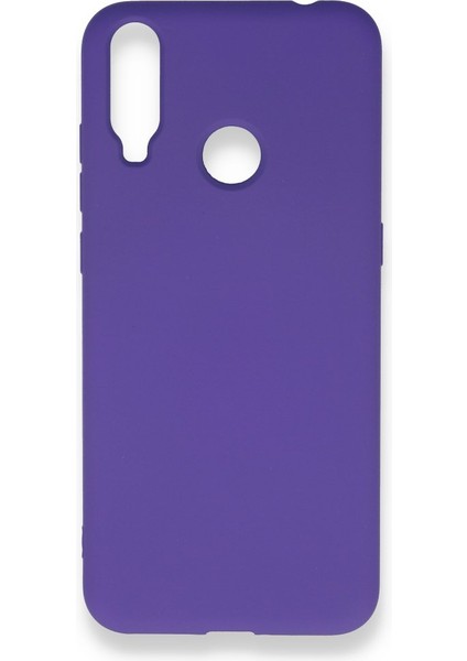 General Mobile Gm 10 Kılıf Içi Kadife Kaplı Nano Silikon Kapak - Mor