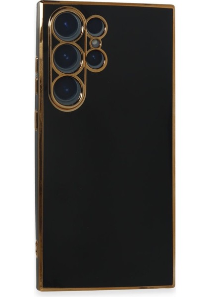 Samsung Galaxy S24 Ultra Kılıf Şık ve Parlak Silikon Kapak Ryc/volet