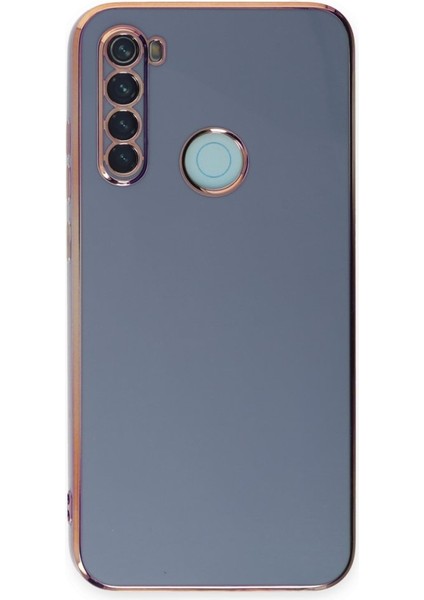 Redmi Note 8 Kılıf Şık ve Parlak Silikon Kapak Ryc/volet