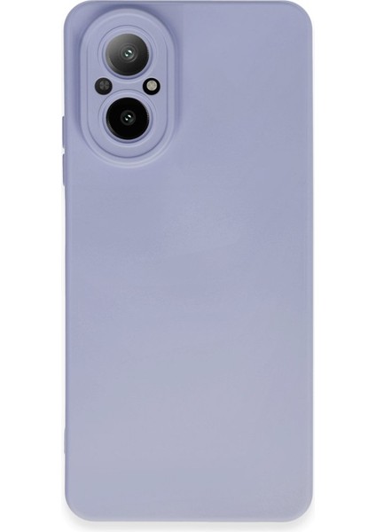 Realme 12 Lite Kılıf Içi Kadife Kaplı Nano Silikon Kapak - Lila