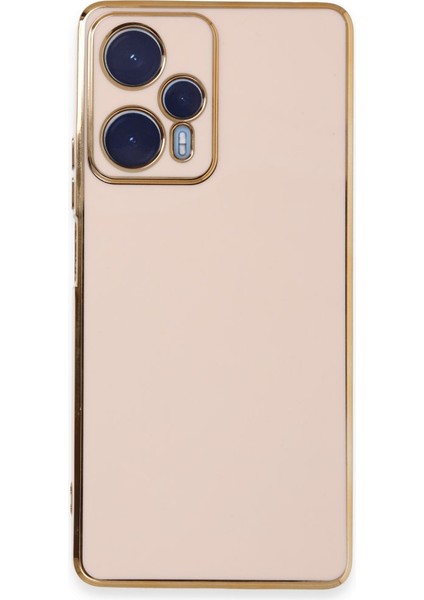 Pocof5 Kılıf Şık ve Parlak Silikon Kapak Ryc/volet