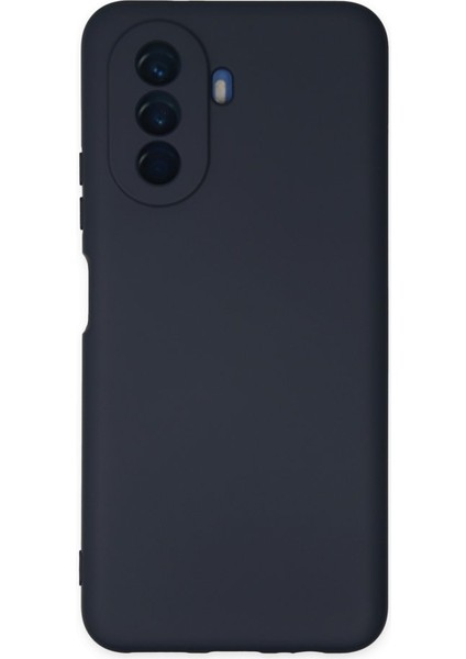 Huawei Nova Y70 Içi Kadife Kaplı Esnek Silikon Kapak Ryc/ Nano Lansman