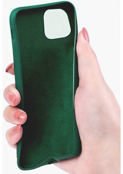 iPhone 14 Plus Içi Kadife Kaplı Esnek Silikon Kapak Ryc/ Nano Lansman indirimleri