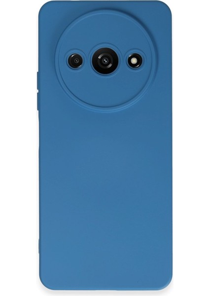 Poco C61 Kılıf Içi Kadife Kaplı Nano Silikon Kapak - Mavi