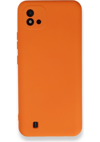 Realme C11 2021 Içi Kadife Kaplı Esnek Silikon Kapak Ryc/ Nano Lansman