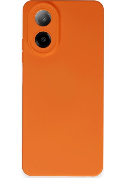 Oppo A38 Içi Kadife Kaplı Esnek Silikon Kapak Ryc/ Nano Lansman