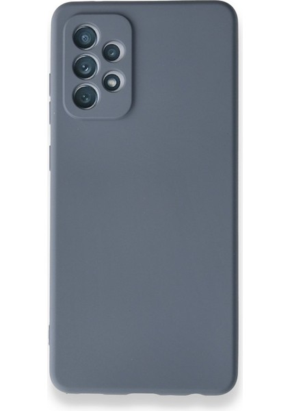 Samsung Galaxy A72 Içi Kadife Kaplı Esnek Silikon Kapak Ryc/ Nano Lansman