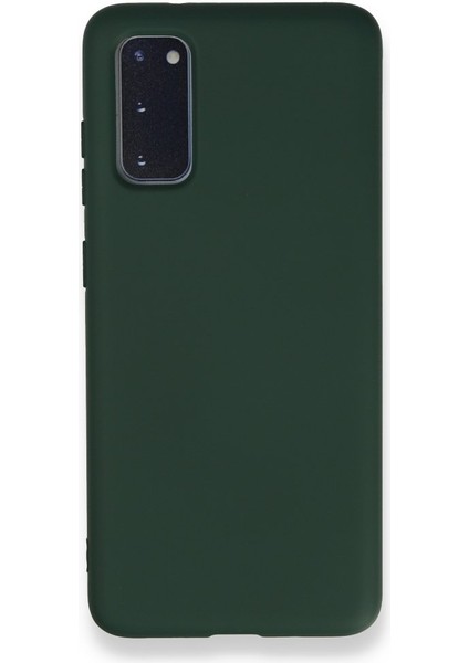 Samsung Galaxy S20 Içi Kadife Kaplı Esnek Silikon Kapak Ryc/ Nano Lansman