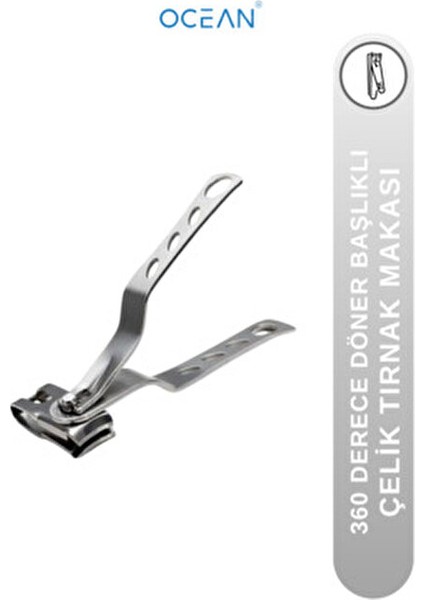 Solingen Tırnak Makası Paslanmaz Çelikten Üretim 360° Döner Başlık ile 1 Adet modelleri