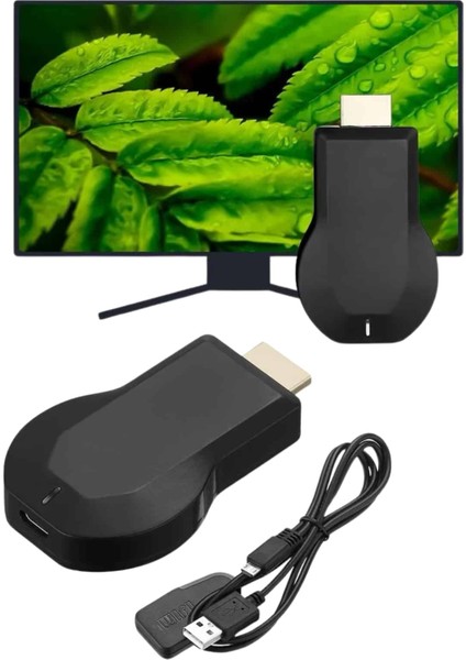 Zeroshop Kablosuz Hdmı Ses ve Görüntü Aktarıcı Kolay Taşınabilir Yüksek Çözünürlüklü indirimleri