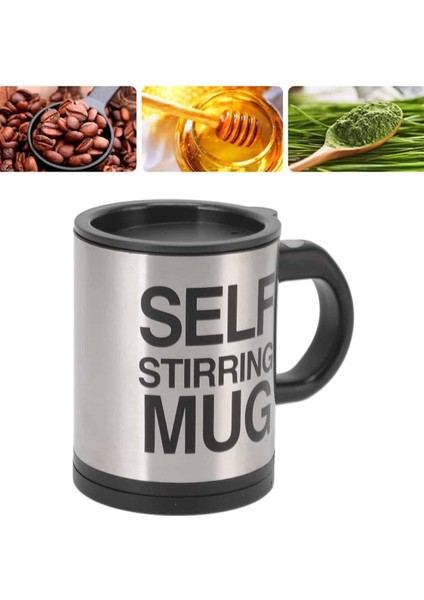 Zeroshop Sıcak Tutan Termos Bardak Kendi Kendini Karıştıran Mikser Kupa modelleri