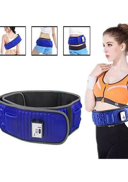 Zeroshop 5 Motorlu Titreşimli Masaj Aleti Göbek Kemeri Selülit Cihazı Eritme Zayıflama fırsatları