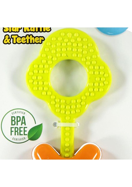 Yıldız Çıngıraklı Diş Kaşıyıcı Asortili fiyatları