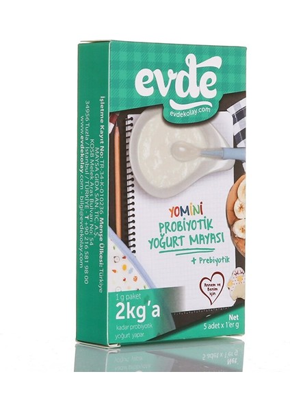 Yomini 5'li Probiyotik Yoğurt Mayası fiyatları