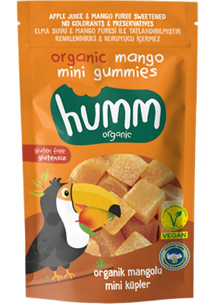 Organic Mangolu Meyve Küpü 30 G