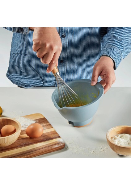 Ponnyfısk Karıştırma Kabı Açık Gri Mavi 1 Lt fırsatları