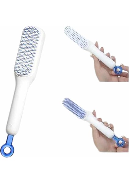 Zeroshop Kendini Temizleyen Tarak Fırça Geri Çekilebilir Evcil Hayvana Uygun Sıkı Dişli fiyatları