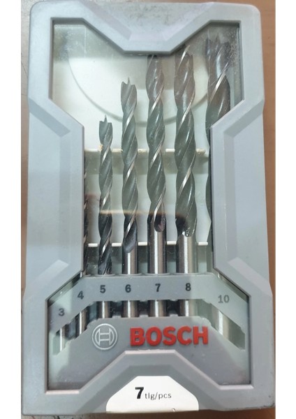 Matkap Ucu Seti (Ağaç Delme) 7 Parça