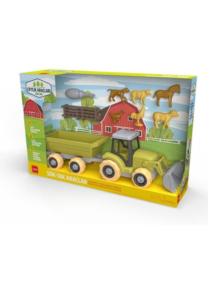 Mgs Hayvanlı Sök Tak Traktör 1 Adet