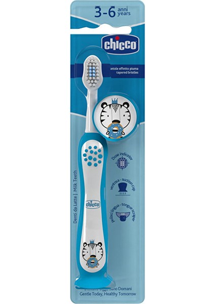 Diş Fırçası 3-6 Yaş Tiger Mavi modelleri