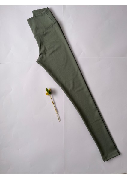 Kadın Spor Tayt Pedli Crop Büstiyer Kalın Askılı Fitilli Dalgıç Alt Üst Takım 2 'li Kota Yeşil Renk modelleri