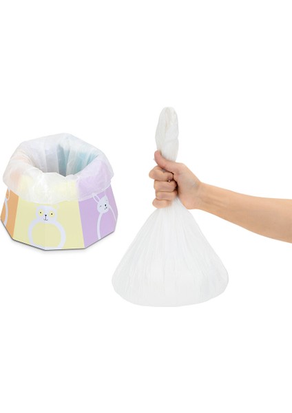 Karton Seyahat Lazımlığı Desenli 1 Adet