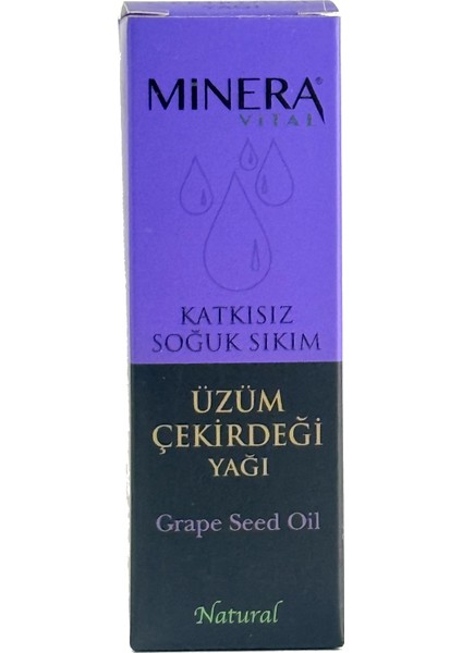 Minera Üzüm Çekirdeği Yağı 20 ml