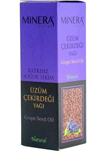 Minera Üzüm Çekirdeği Yağı 20 ml fiyatları
