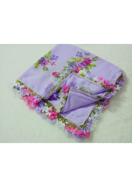 ve Reyhan El Emeği Iğne Oyası Yazma , Fular ,yemeni, Mevlüt Örtüsü ,hediyelik 4 Kenarı Oyalı