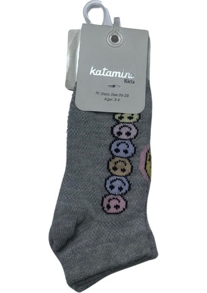 Katamino Güneş Kız Patik Çorap K20307 Asorti modelleri
