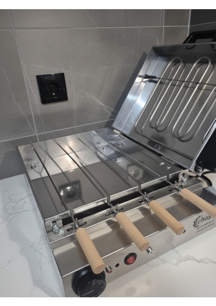 Mangalmatik Dumansız Otomatik Döner Şiş Elektrikli Mangal Barbekü fiyatları