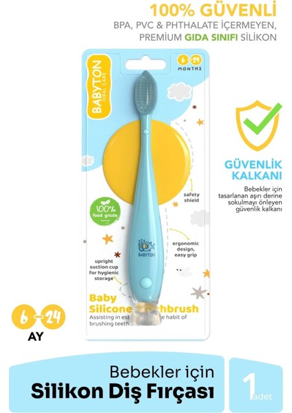 Babyton Silikon Diş Fırçası