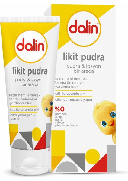 Dalin Likid Bebek Pudrası 100 Gr fiyatları