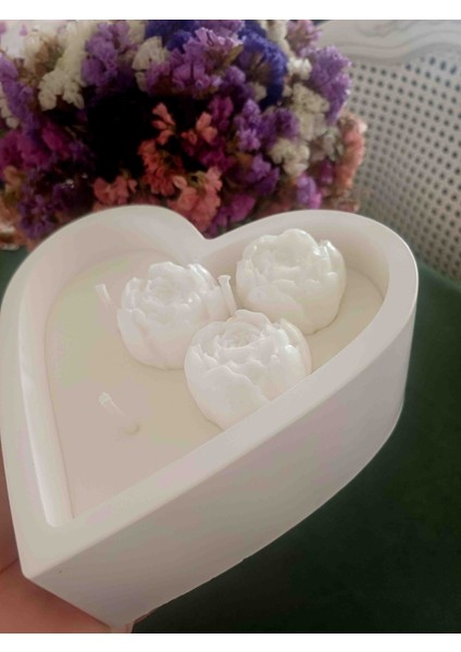 Kalp Mum, Beton Kalp Mum, Öğretmenler Günü Hediyesi,sevgililer Günü Hediyesi, Anneler Günü Hediyesi, Hediyelik Dekoratif Mum, Yeni Iş Hediyesi,yeni Ev Hediyesi, Arkadaşa Hediye modelleri