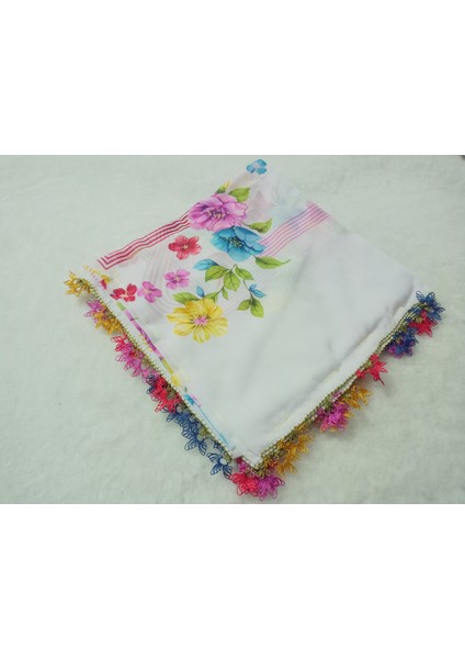 ve Reyhan El Emeği Iğne Oyası Yazma , Fular ,yemeni, Mevlüt Örtüsü ,hediyelik 4 Kenarı Oyalı fırsatları