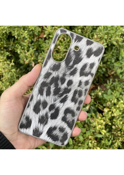 Xiaomi Redmi 13C Kılıf Leopar Desenli Içi Kadife Kapak