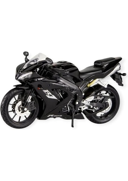 1:12 Ölçekli Model Motosiklet - Ducati - HX794-1- Siyah