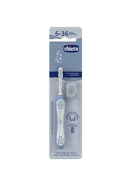 Chicco Diş Fırçası 6-36 Ay Mavi