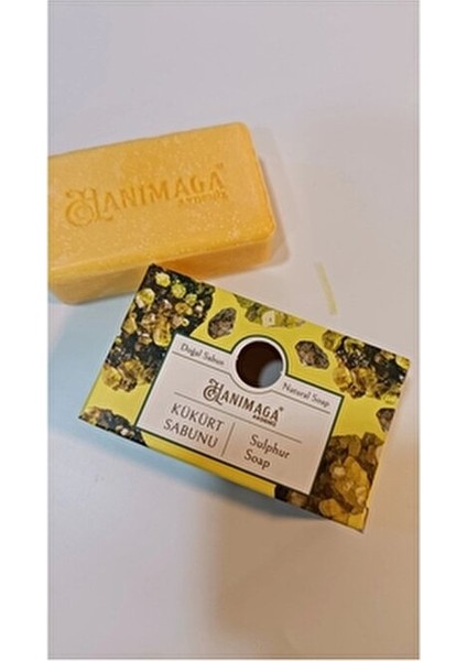 Doğal Sabun Kükürt Özlü Beyaz Renk 100GR Cilt Temizliği İçin Etkili fırsatları