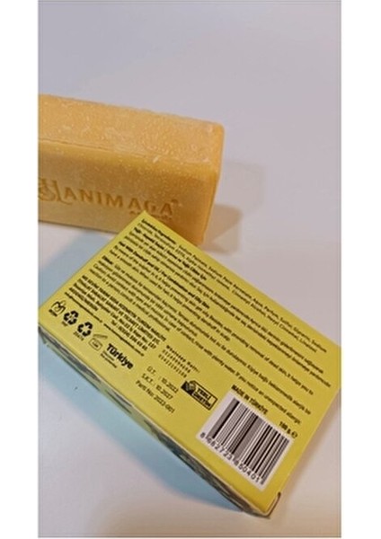 Doğal Sabun Kükürt Özlü Beyaz Renk 100GR Cilt Temizliği İçin Etkili