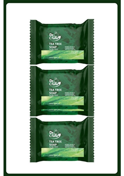 Dr Tuna Çay Ağacı Yağı Sabunu 125 Gr 3 Adet Cilt Tazeliği ve Koruma Sağlar fiyatları