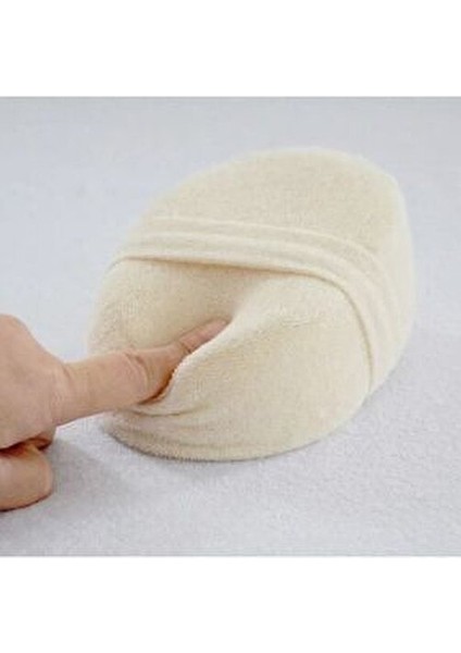 Kabak Lifli Ele Geçmeli Oval Sünger Kese RVN37