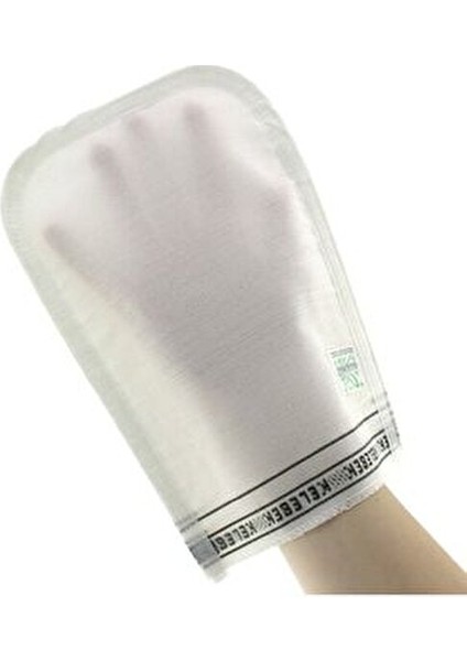 İnce Hamam Kesesi Hassas Ciltler İçin Beyaz 12 Adet Setli Ürün modelleri