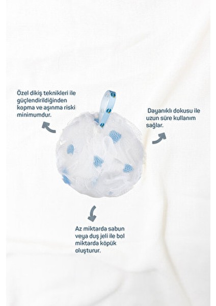 Banyo Lifi Large Canlandırıcı Etkili Bol Köpüklü Cilt Temizliği İçin 1 Adet