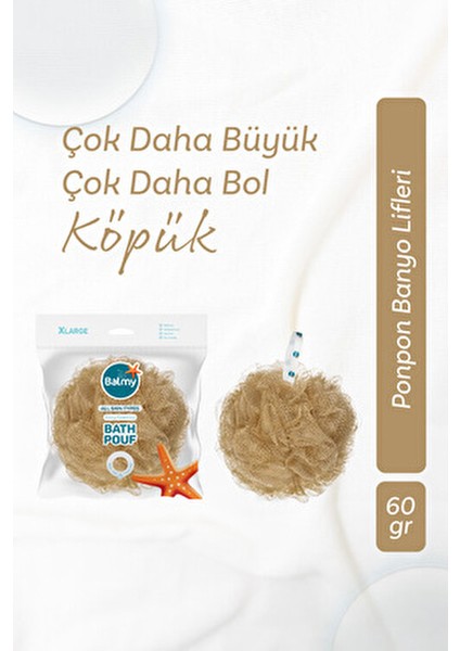 Xlarge Banyo Lifi Kolay Köpüren Özelliğiyle 1 Adet Yumuşak Temizlik indirimleri