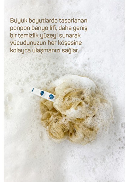 Xlarge Banyo Lifi Kolay Köpüren Özelliğiyle 1 Adet Yumuşak Temizlik