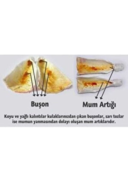 Kulak Temizleme Mumu Çubuğu Nane ve Balmumu İçeren 2 Kutu 23 cm fırsatları