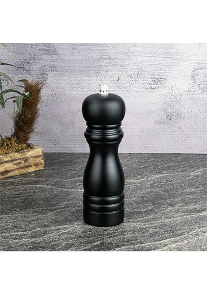 Ahşap Karabiber Değirmeni Yükseklik: 16 cm