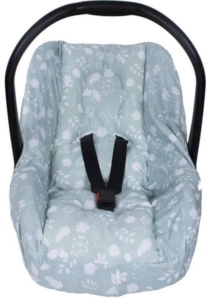 Sevi Bebe Bel Destekli Ana Kucağı Örtüsü ART-61 Yaprak Desen